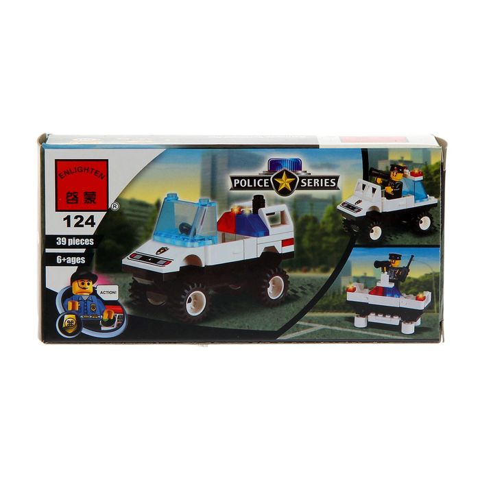 Конструктор «Патрульный», 39 деталей