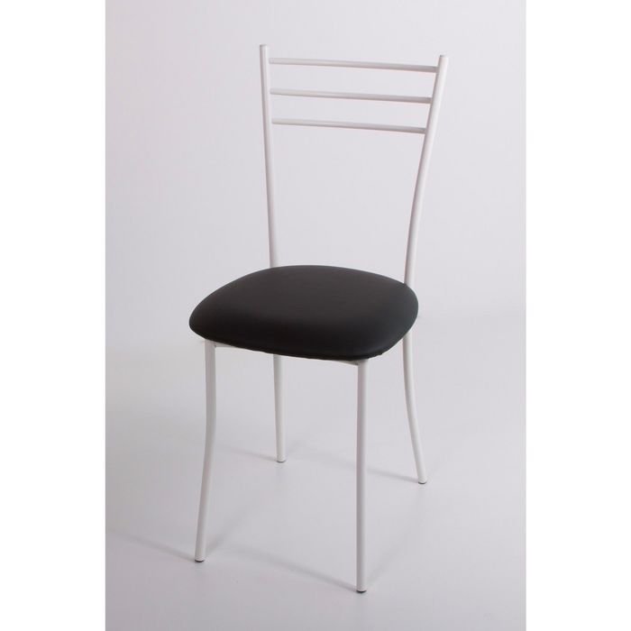 Стул на металлокаркасе Хлоя СТ белый/черный