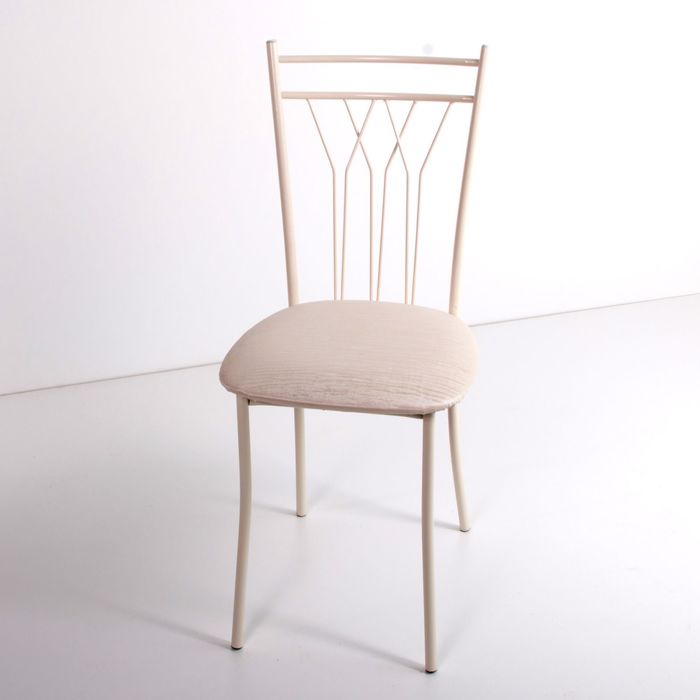 Стул на металлокаркасе Премьер СТ бежевый/бенгал снежный