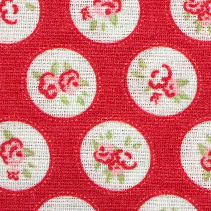 Ткань для пэчворка "Винтажные мотивы", 48х50см, 120г/кв.м, №6