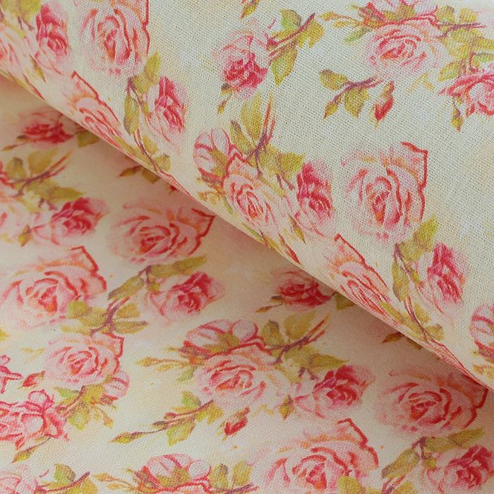 Ткань для пэчворка "Коллекция шебби шик", 48х50см, 120г/кв.м, №1