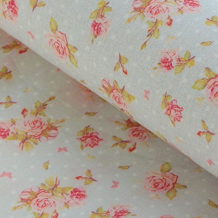 Ткань для пэчворка "Коллекция шебби шик", 48х50см, 120г/кв.м, №10