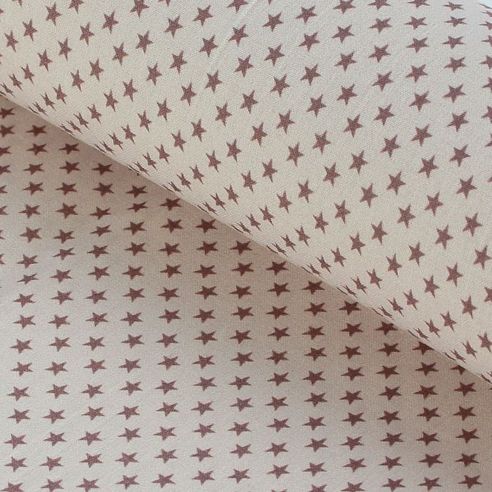 Ткань для пэчворка "Звёзды", 48х50см, 120г/кв.м, № 10