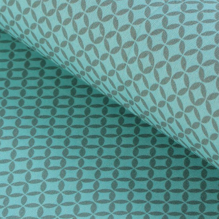 Ткань для пэчворка "Сказочные цветы", 48х50см, 120г/кв.м, №45