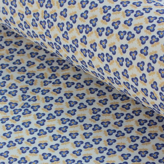 Ткань для пэчворка "Сказочные цветы", 48х50см, 120г/кв.м, №56