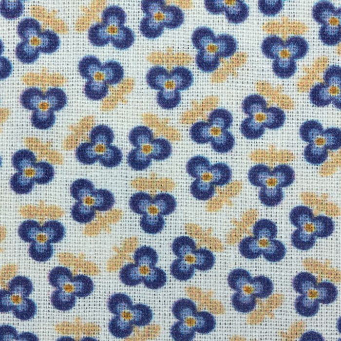 Ткань для пэчворка "Сказочные цветы", 48х50см, 120г/кв.м, №56