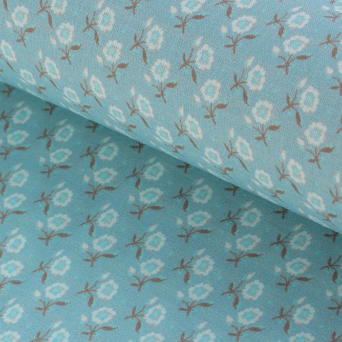 Ткань для пэчворка "Сказочные цветы", 48х50см, 120г/кв.м, №58