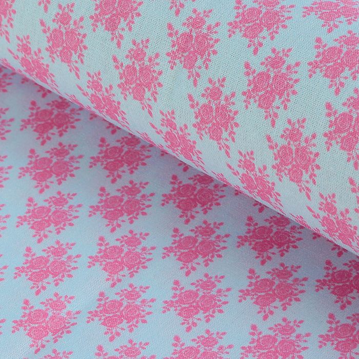 Ткань для пэчворка "Нежные винтажные розы", 48х50см, 120г/кв.м, №3