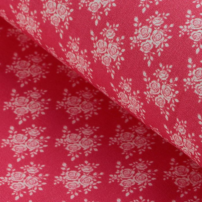 Ткань для пэчворка "Нежные винтажные розы", 48х50см, 120г/кв.м, №9