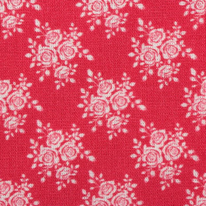 Ткань для пэчворка "Нежные винтажные розы", 48х50см, 120г/кв.м, №9