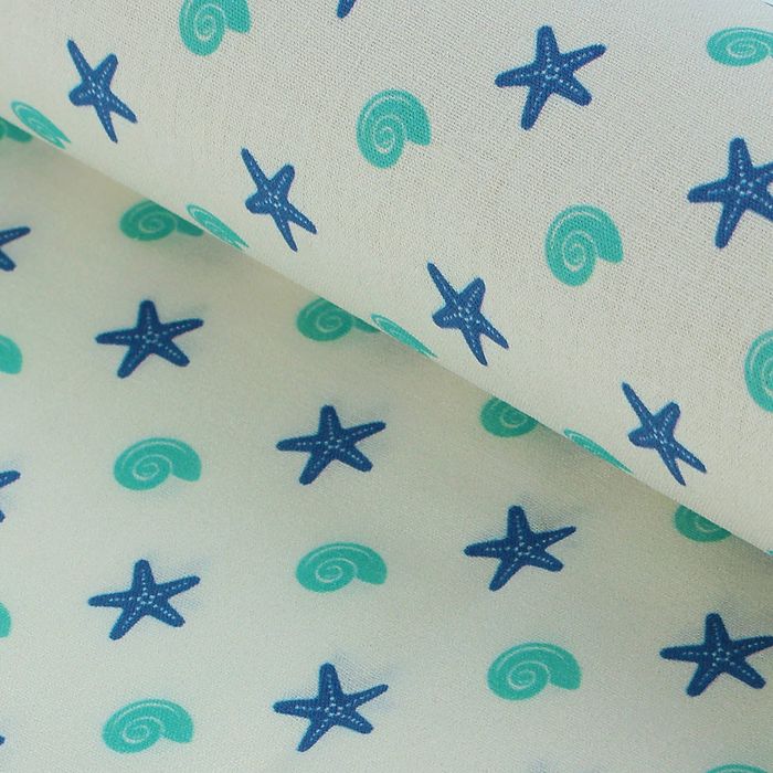 Ткань для пэчворка "Морская коллекция", 48х50см, 120г/кв.м, №8