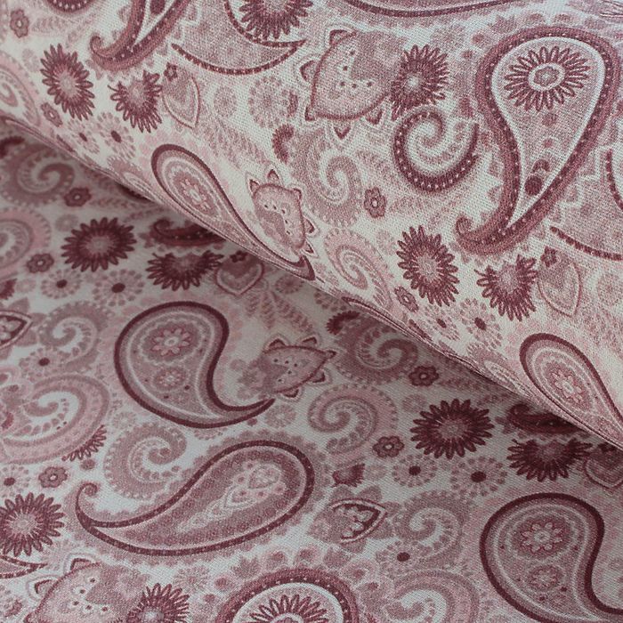 Ткань для пэчворка "Коллекция пейсли", 48х50см, 120г/кв.м, №32