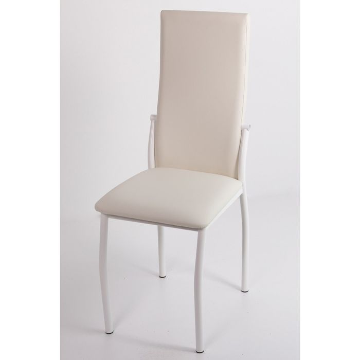 Стул на металлокаркасе Про СТ белый/белый