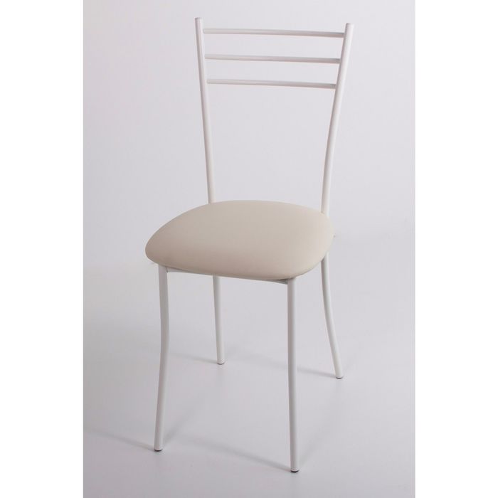 Стул на металлокаркасе Хлоя СТ белый/белый