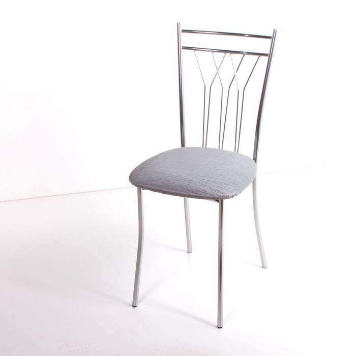 Стул на металлокаркасе Премьер СТ хром люкс/бенгал металлик