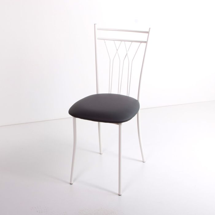 Стул на металлокаркасе Премьер СТ белый/темно-серый