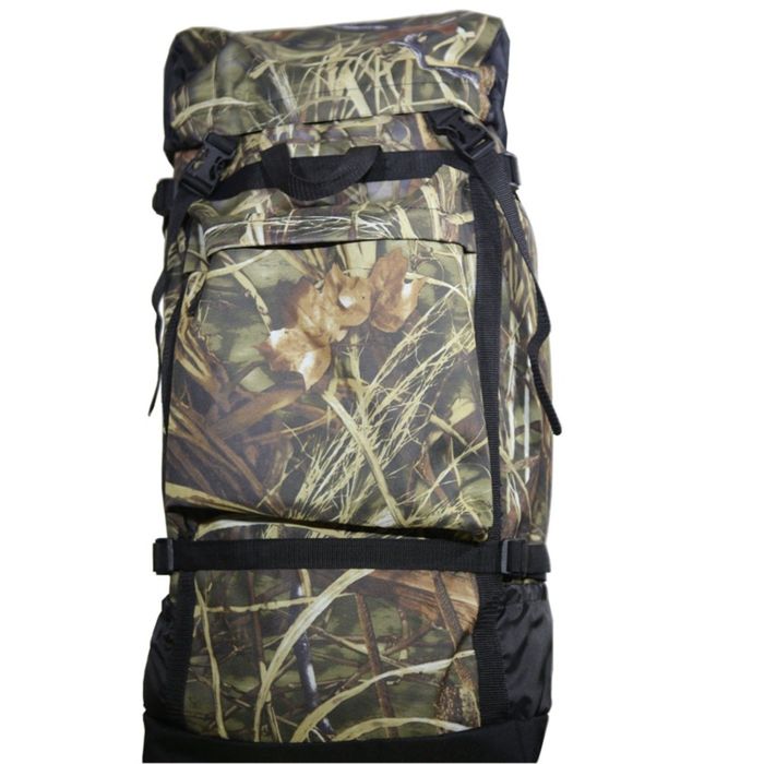 Рюкзак на молнии "Боровик" №40, 1 отдел, 3 наружных кармана, цвет хаки/зелёный