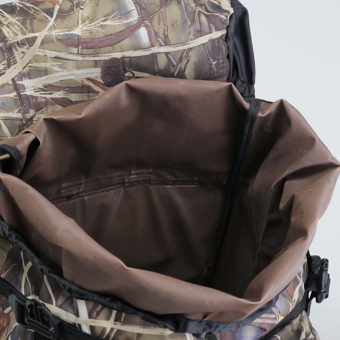 Рюкзак "Боровик" №50 цв. Камыш ПВХ 20000 мвс,74*35*21,отд на молнии, 3 н/кармана