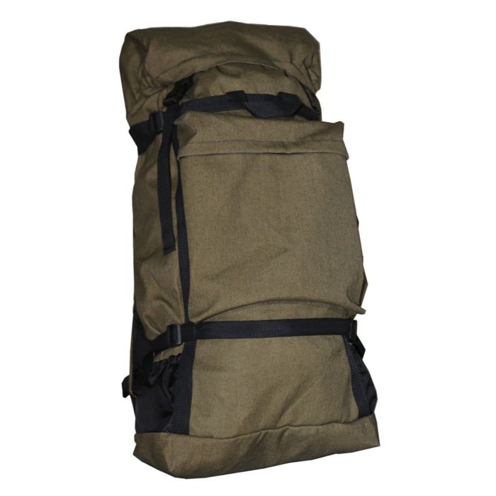 Рюкзак "Турист" №60 цв. Хаки тк. Брезент,61*26*40, отд на молнии,3 н/кармана