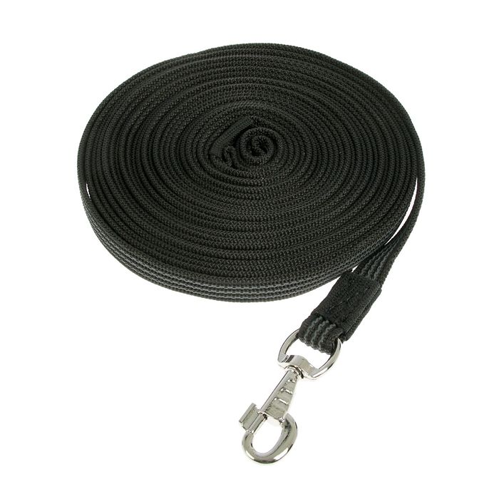 Поводок нейлоновый двухсторонний, с латексной нитью, 10 м х 2 см