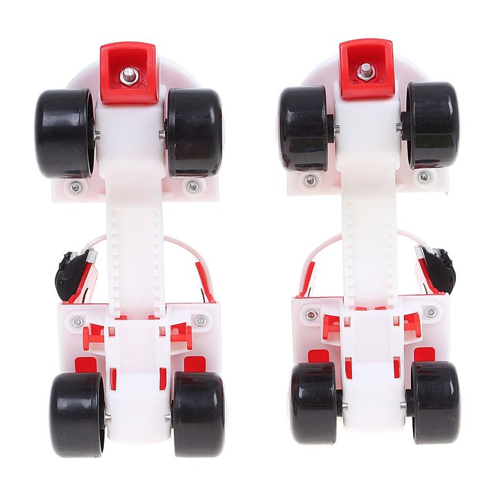 Ролики для обуви раздвижные,размер 15-21 см,колеса РVC d=45 мм+защита локтя,колена в пакете