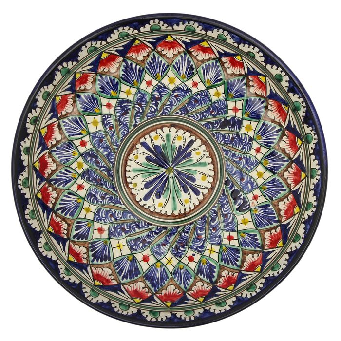 Тарелка, 25 см, микс