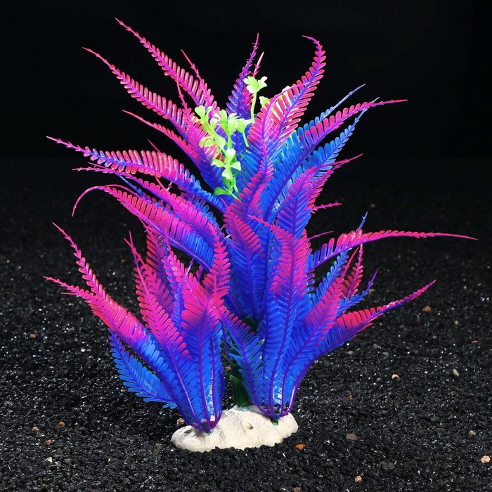 Растение искусственное аквариумное Пижон Аква, 29 х 25 х 23 см