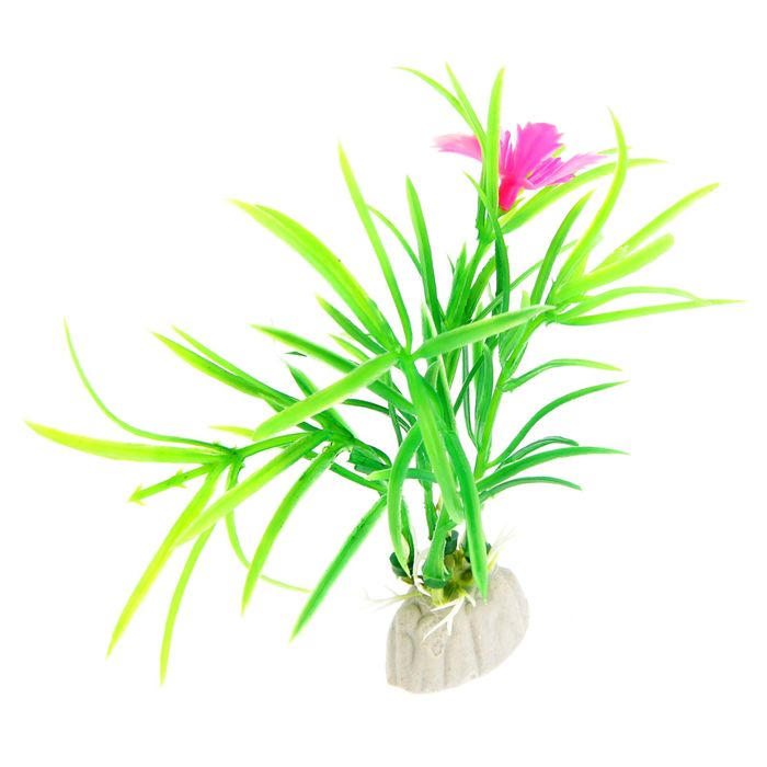 Растение искусственное аквариумное, 10 см