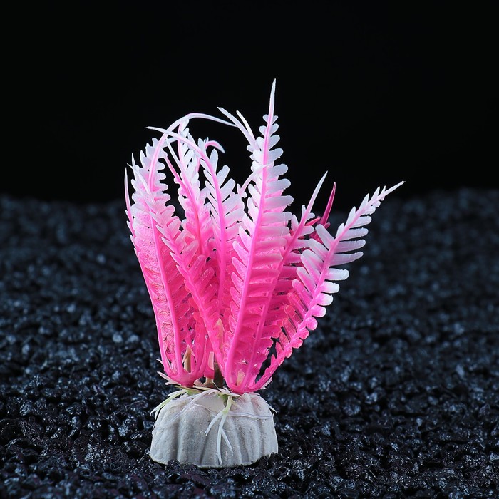 Растение искусственное аквариумное, 10 см