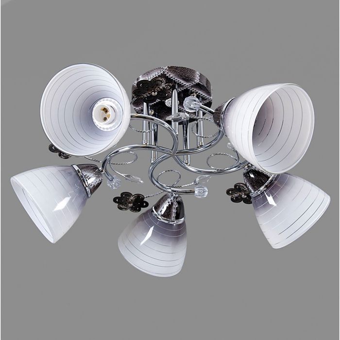 Люстра еврокаркас 2615LM/5 "Люкс" 5 ламп МИКС