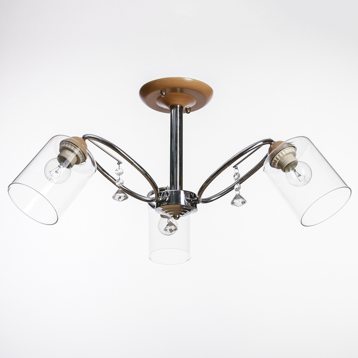 Люстра 6331/3 "Затмение" 3 лампы МИКС