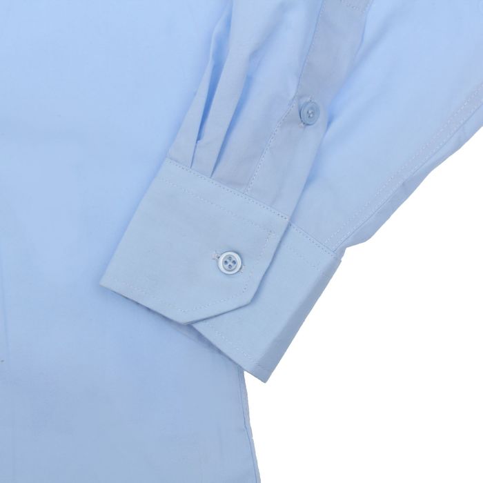 Сорочка приталенная мужская, р. 56, об. шеи 44, рост 176-182, цвет голубой RDF0305_FAV