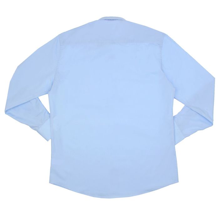 Сорочка приталенная мужская, р. 56, об. шеи 44, рост 176-182, цвет голубой RDF0305_FAV