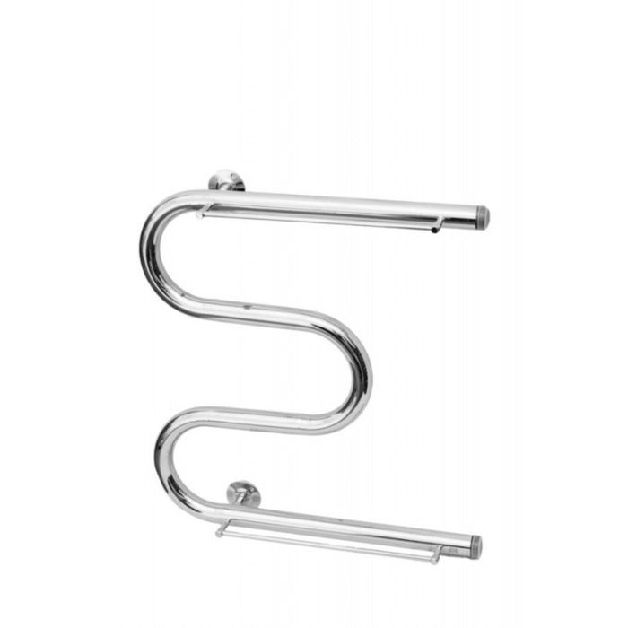 Полотенцесушитель TERMINUS "М-образный", водяной, с полкой, d=32 мм, 600х700 мм