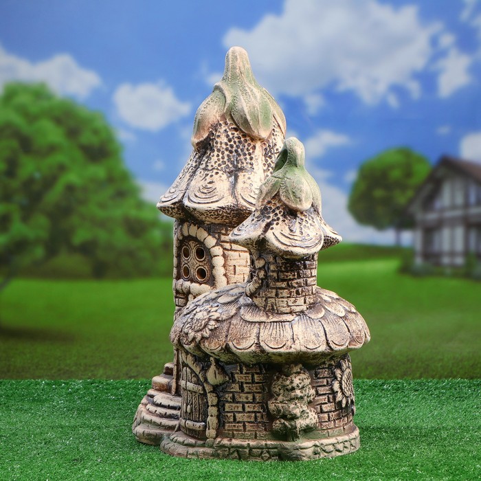 Садовая фигура "Теремок" 42*56 см св