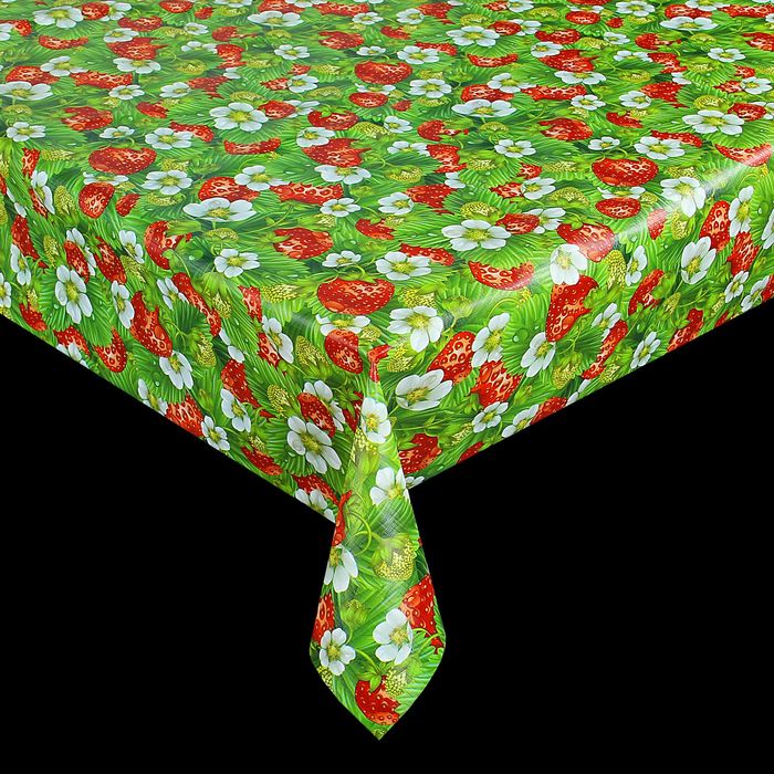 Клеенка ПВХ, ширина 137 см, толщина 0,16 мм, двухсторонняя, рулон 20 м