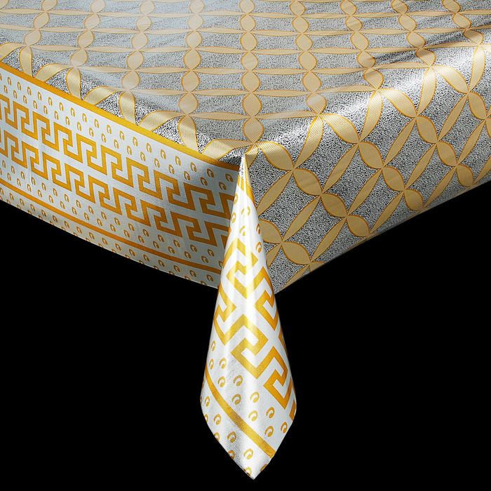 Клеенка ПВХ, ширина 140 см, толщина 0,18 мм, рулон 20 м