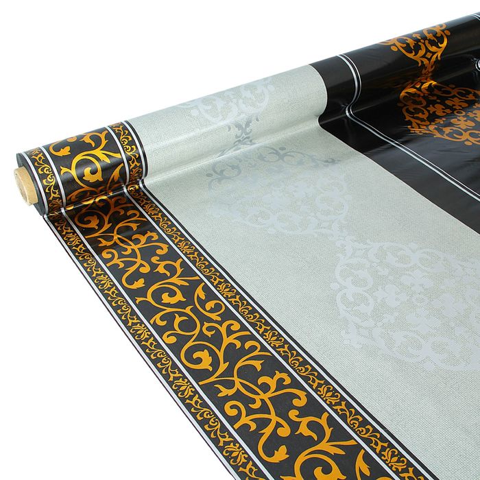 Клеенка ПВХ, ширина 140 см, толщина 0,18 мм, рулон 20 м