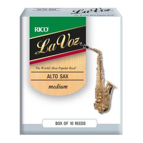 

Трости для саксофона альт Rico RJC10MD La Voz (Medium), 10шт