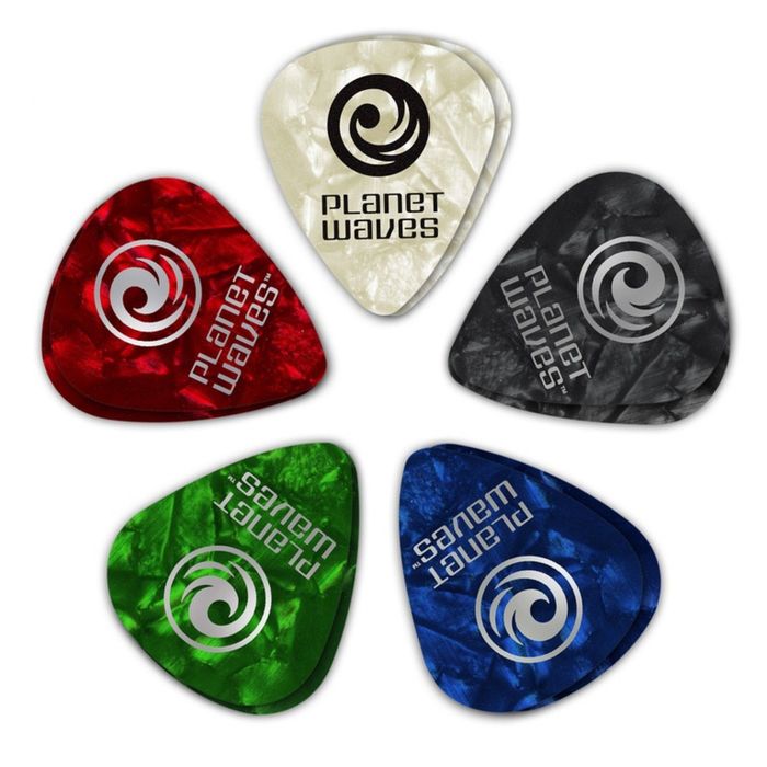 Медиаторы Planet Waves 1CAP7-100 Assorted Pearl 100шт