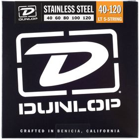 

Комплект струн для бас-гитары Dunlop DBS40120, нерж.сталь, Light, 40-120