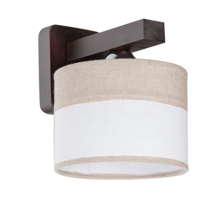 Бра "Наталья" 1хЕ27х60Вт махагон