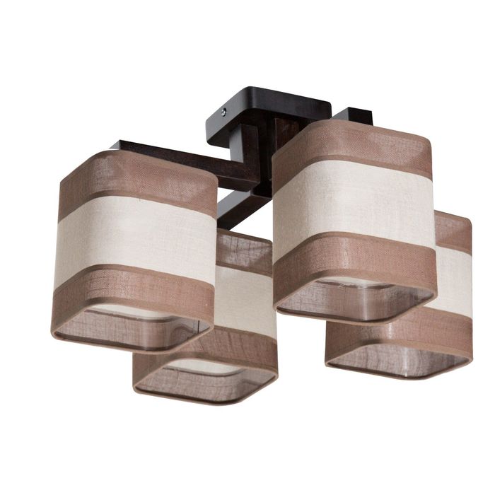 Светильник "Эмма" 4хЕ27х60Вт венге