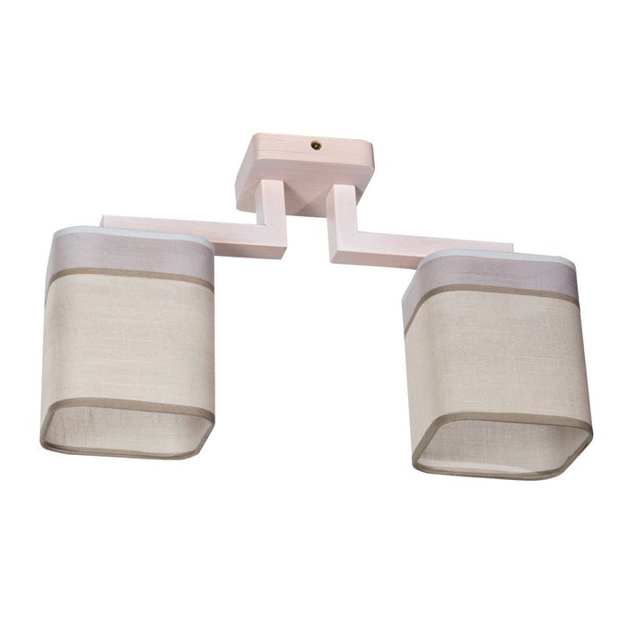 Светильник "Эмма" 2хЕ27х60Вт беленый