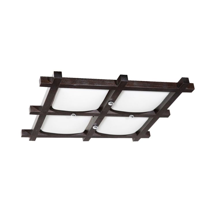 Светильник потолочный "Дина" 4хЕ27х40Вт венге