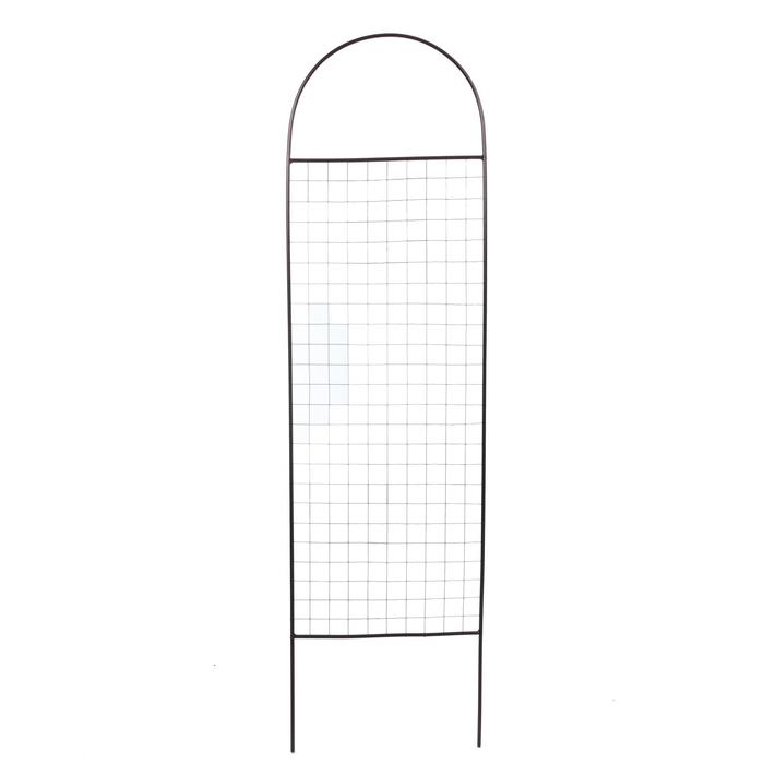 Шпалера, 191 х 50 х 1 см, металл, цвет бронзовый антик, «Сетка»