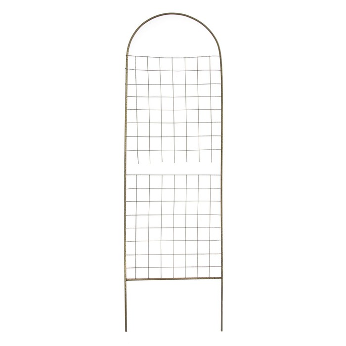 Шпалера, 162 х 50 х 1 см, металл, цвет бронзовый антик, «Сетка мини»