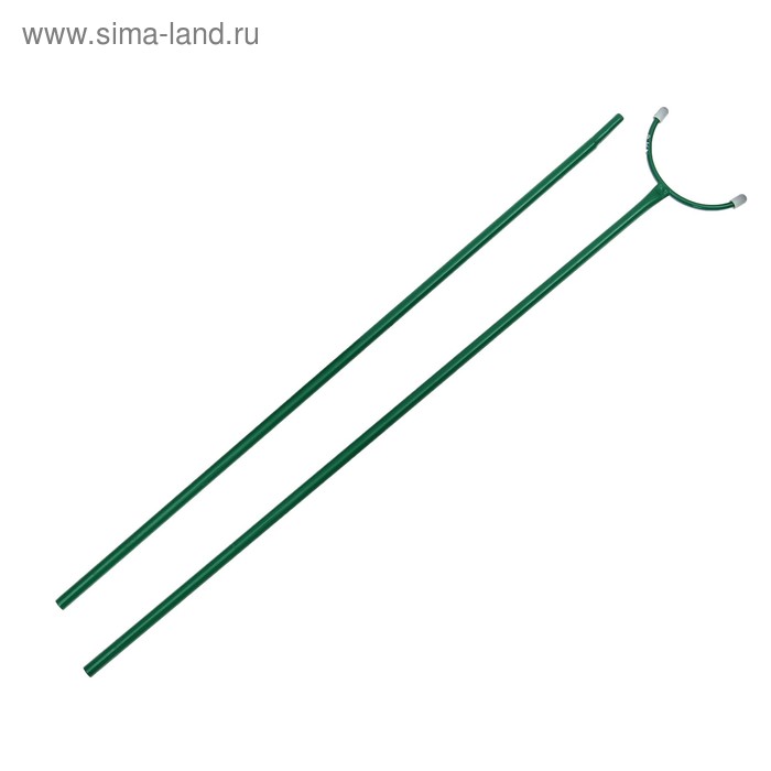 фото Опора для ветвей, h = 200 см, d = 1.6 см, металл, зелёная greengo