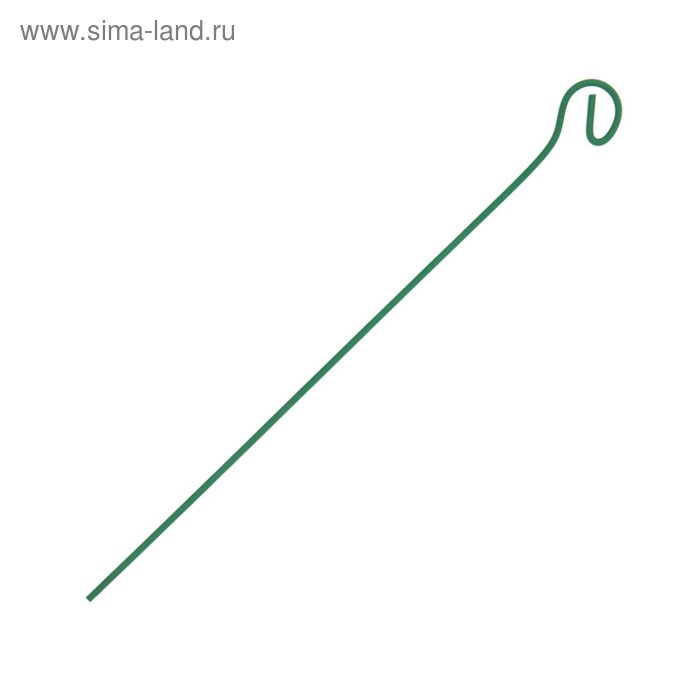 

Колышек для подвязки растений, h = 40 см, d = 0.3 см, проволочный, зелёный, Greengo