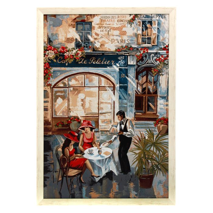 Гобеленовая картина "Беседа подружек"